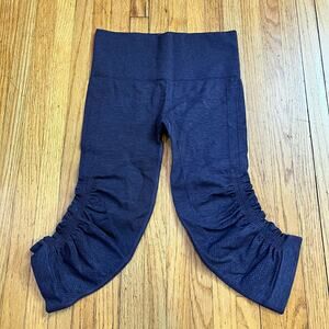 Lululemon Legging Womens 2 ? Flow Crop Capri Ruched Sides No Size Tag